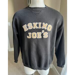 Vintage Eskimo Joe's black sweatshirt men's size XL